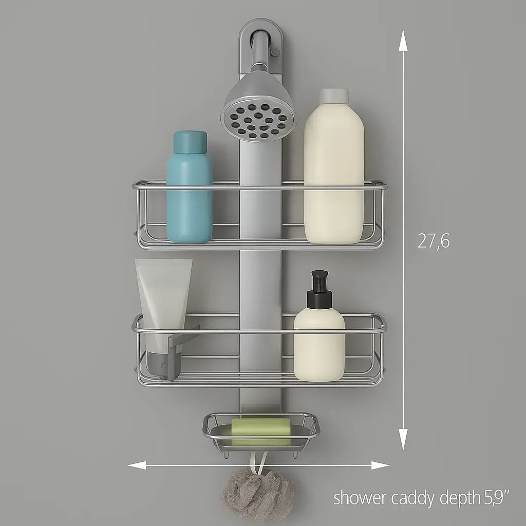 shower caddy corner