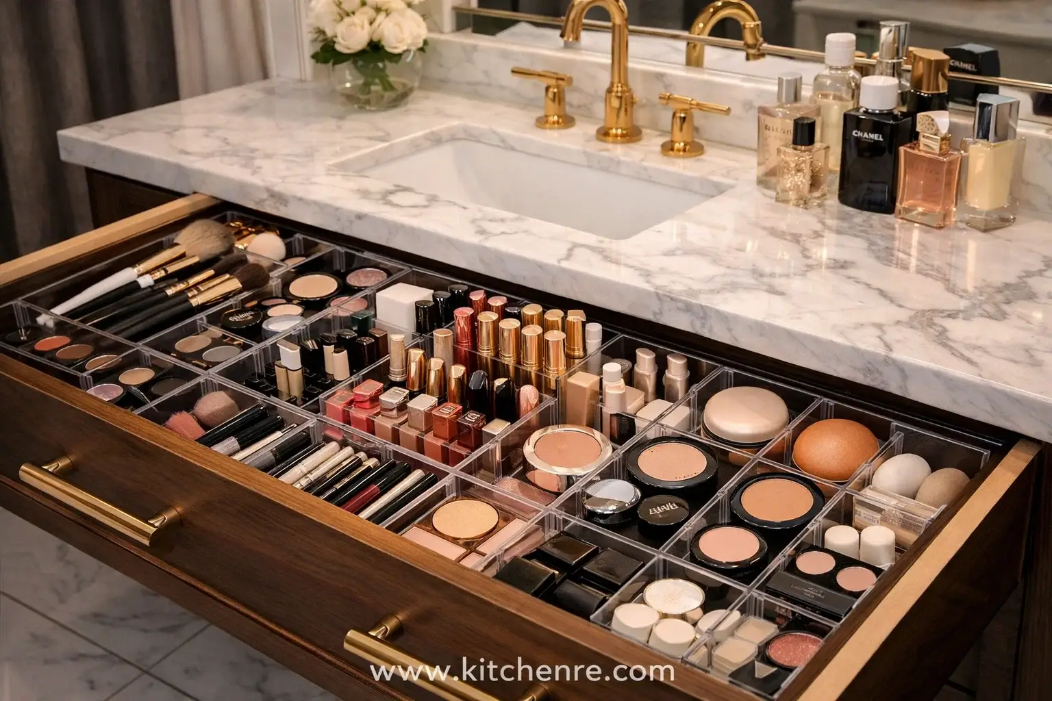 makeup drawer organizer