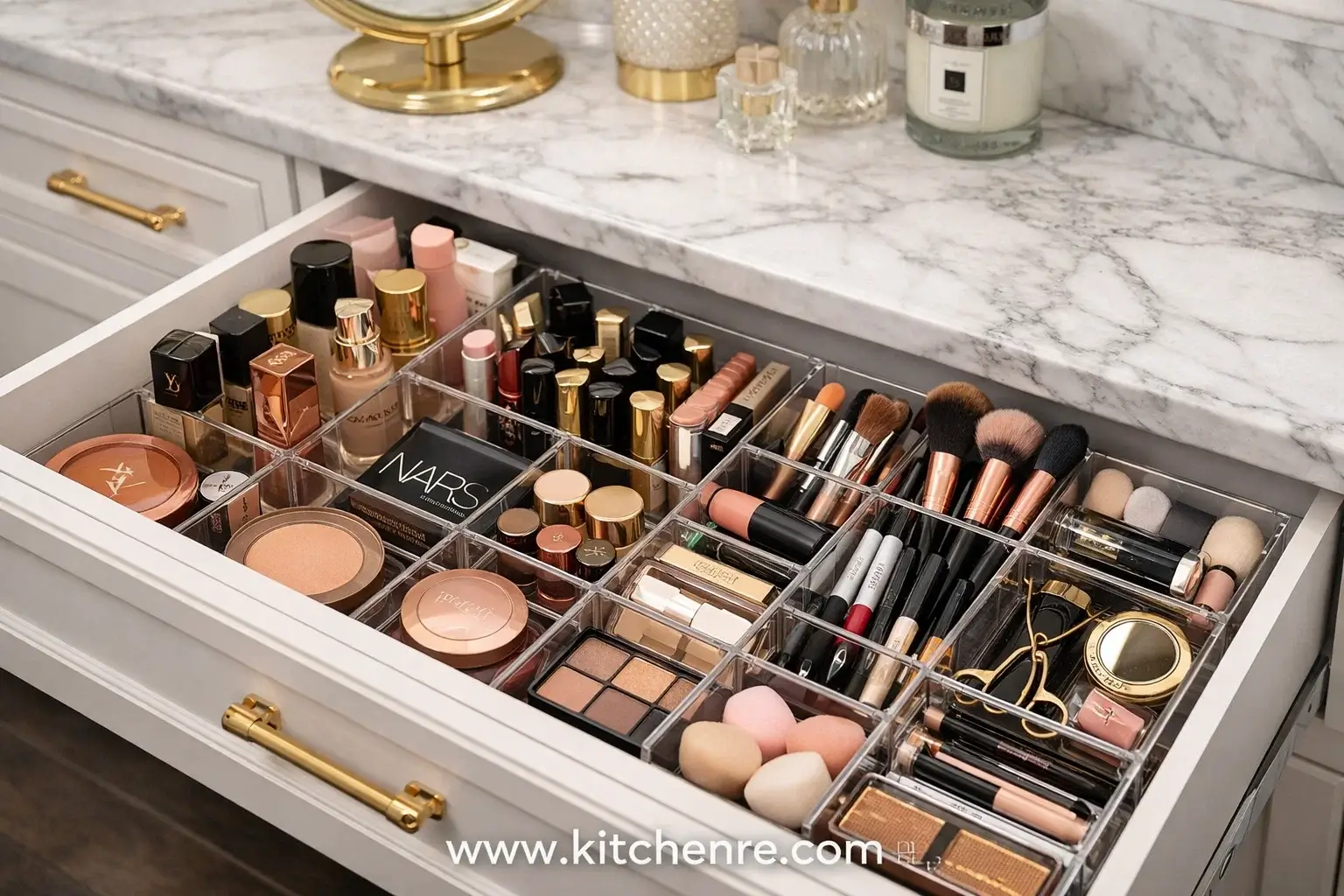 makeup drawer organizer
