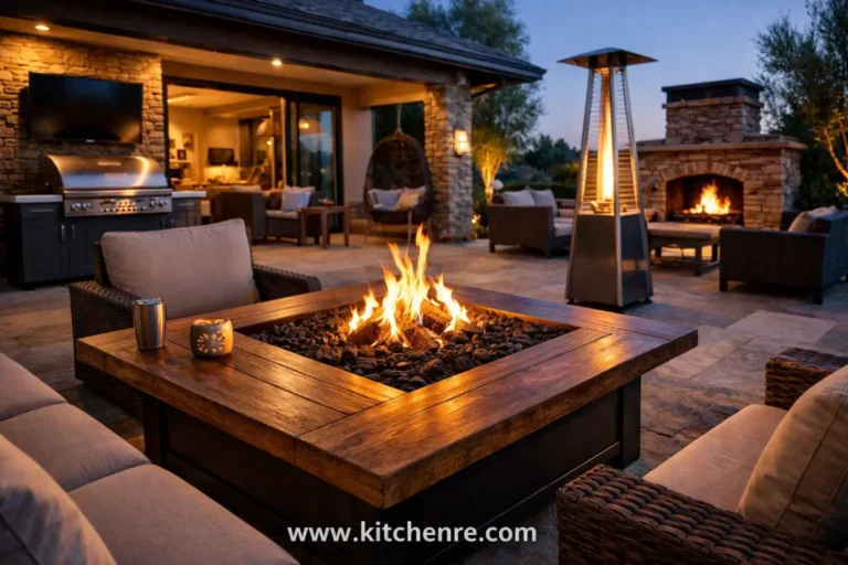 tabletop fire pit